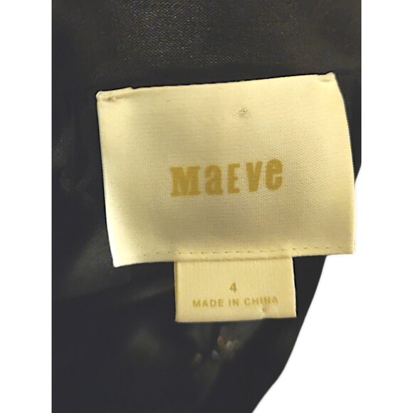 Anthropologie Black and Cream Mini Dress - Picture 2 of 5